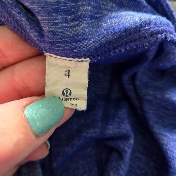 Lululemon Dash Tank - 4 Blue - Picture 4 of 4